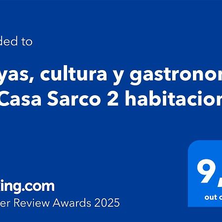 Playas, Cultura Y Gastronomia En Casa Sarco 2 Habitaciones San Fernando Dış mekan fotoğraf